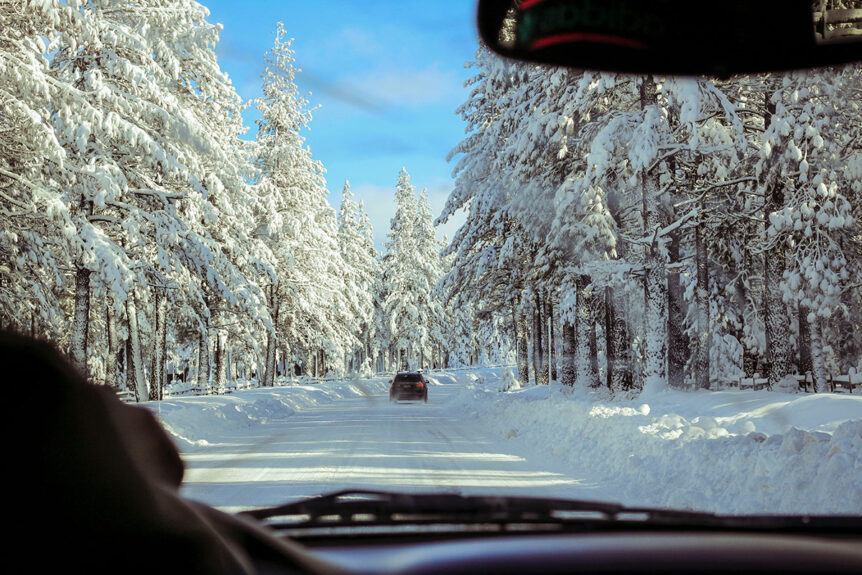 maine winter driving